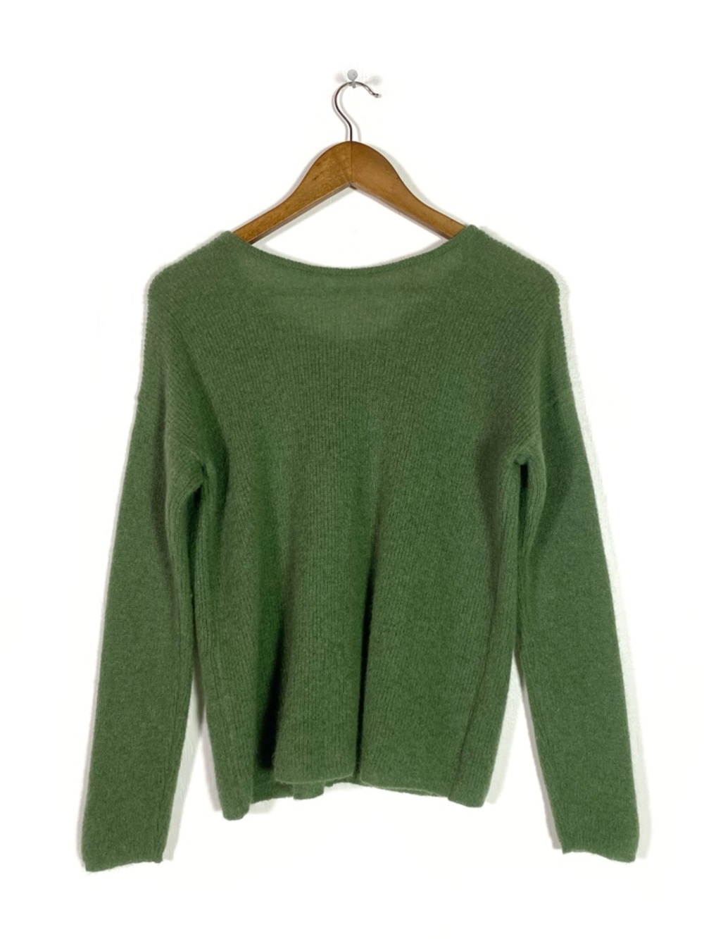 Sezane Gaspard Cardigan Green - Picture 4 of 6
